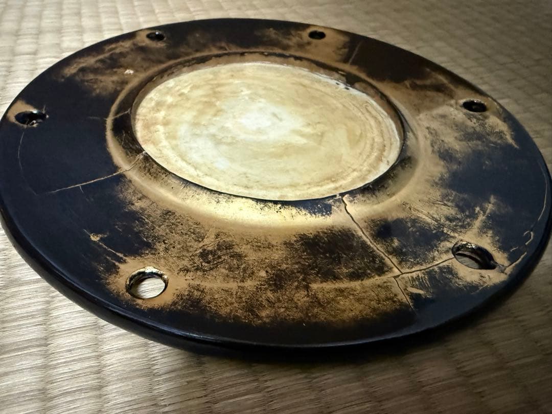 和楽器　小鼓　革　鼓　中古