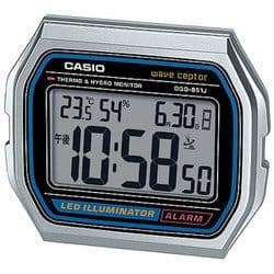 新品未開封　DQD-851J-8JF　CASIO　電波目覚ましクロック(置時計)