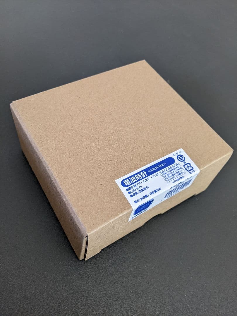 新品未開封　DQD-851J-8JF　CASIO　電波目覚ましクロック(置時計)
