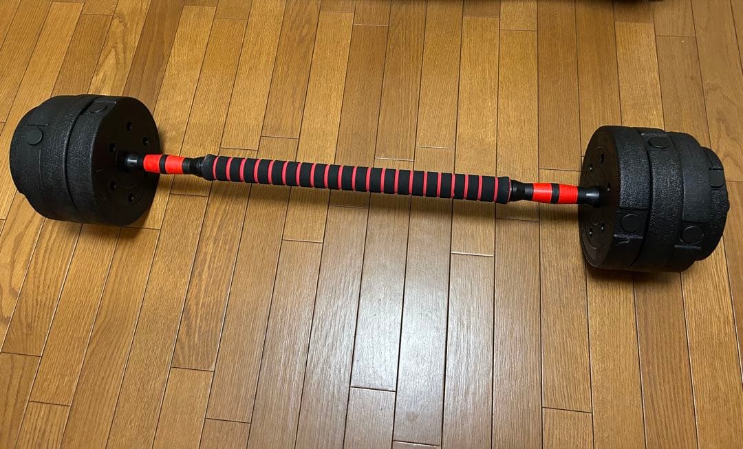 【可変式ダンベル 40kgセット＋腹筋ローラー付き】