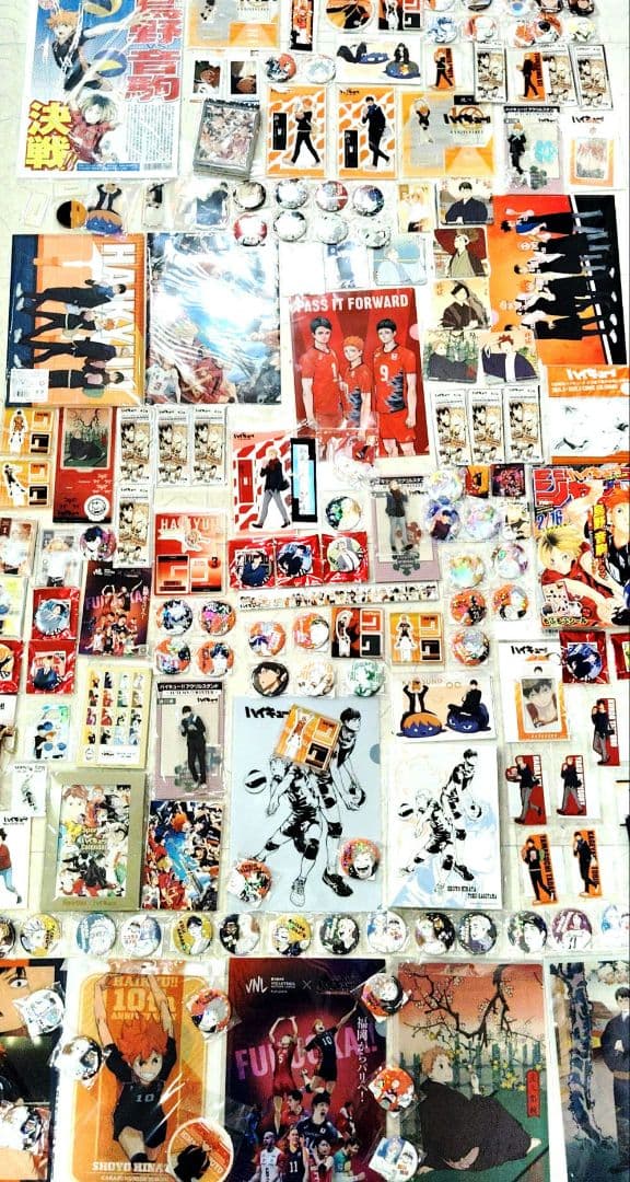 ハイキュー アニメ グッズ セット ほぼ未開封 未使用品 公式 定価10万超え