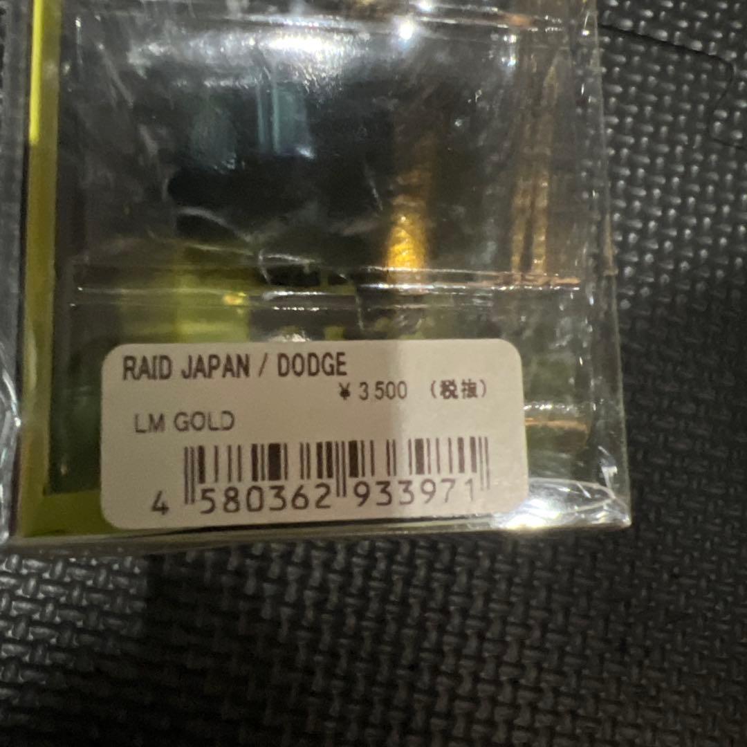 ルアー・フライ RAID JAPAN DODGE LM GOLD