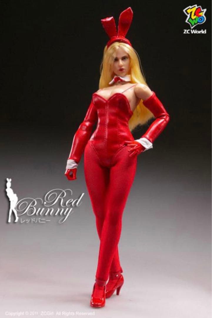 ZC World 1/6 レッドバニー フィギュア 訳あり 希少レア