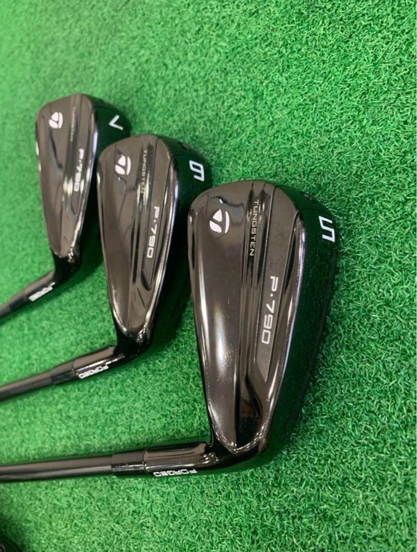 TaylorMade P790 アイアンセット 6本セット限定ブラックアイアン