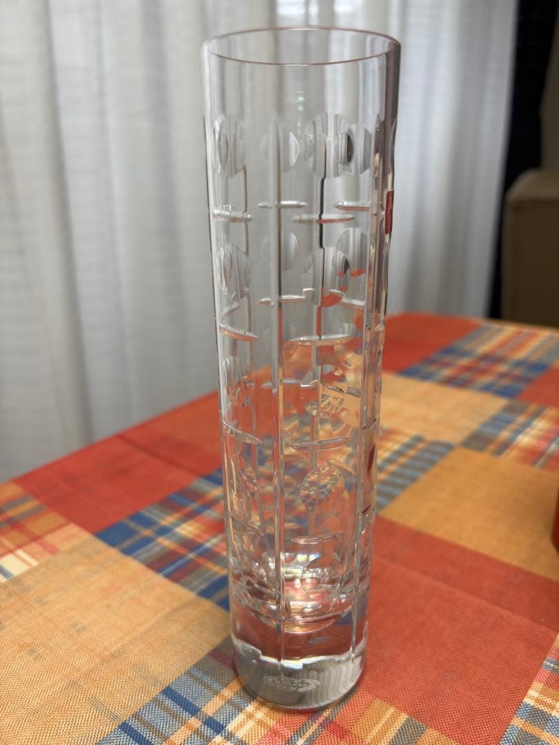 新品未使用　Baccarat バカラ　クリスタル　花瓶　一輪挿し　フラワーベース
