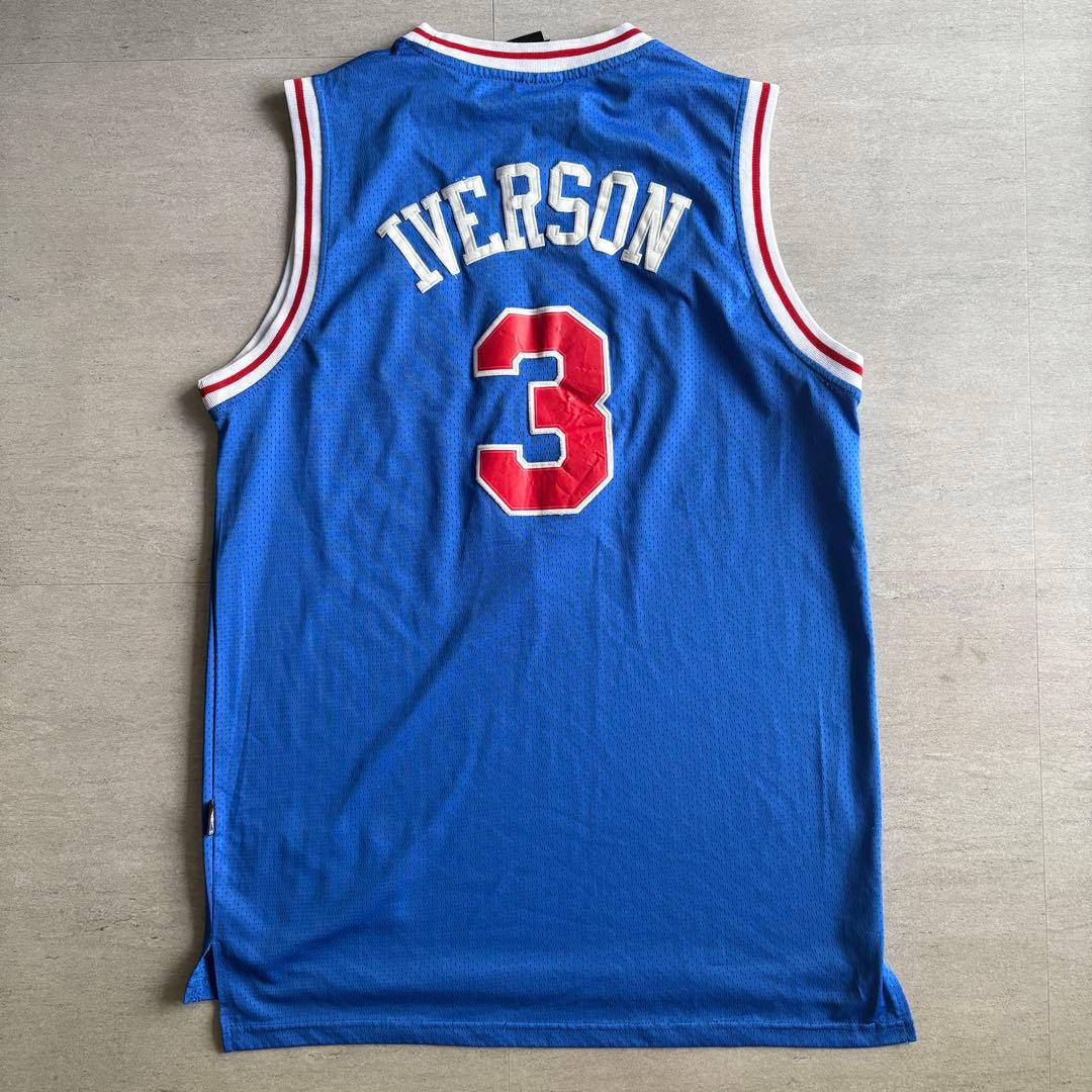NBA フィラデルフィア アイバーソン Reebok ユニフォーム XXL