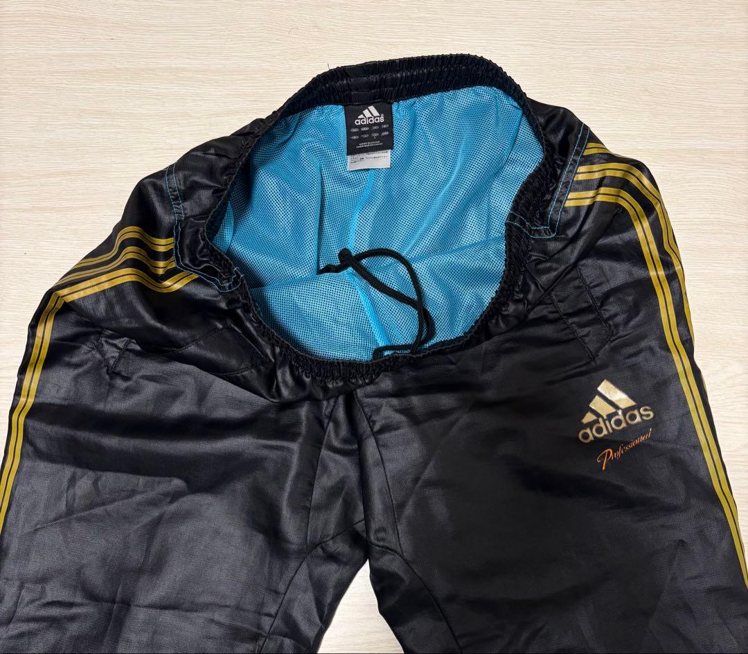 adidasアディダスプロフェッショナル 襟フリースジャンパー(パンツ付)
