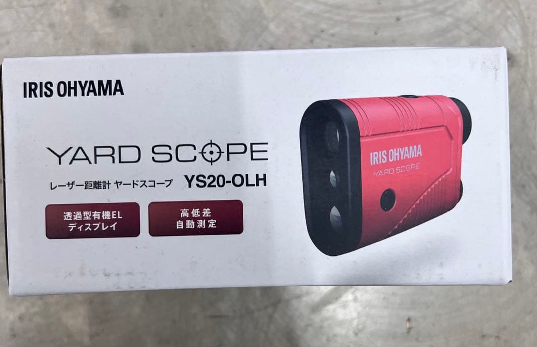 ヤードスコープIRIS OHYAMA ゴルフ用距離計 YS20-OLH