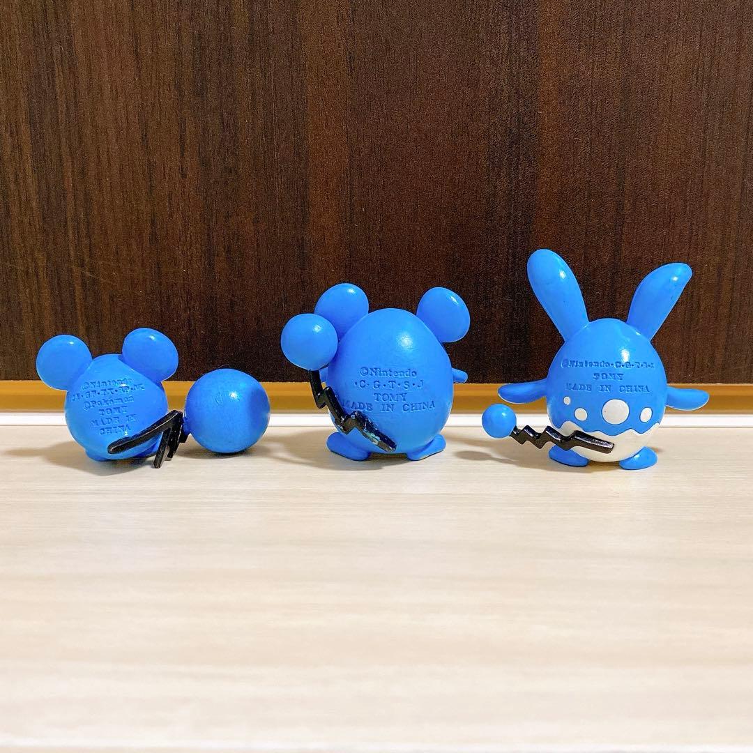 ポケモン モンコレ ルリリ マリル マリルリ3体セット フィギュア