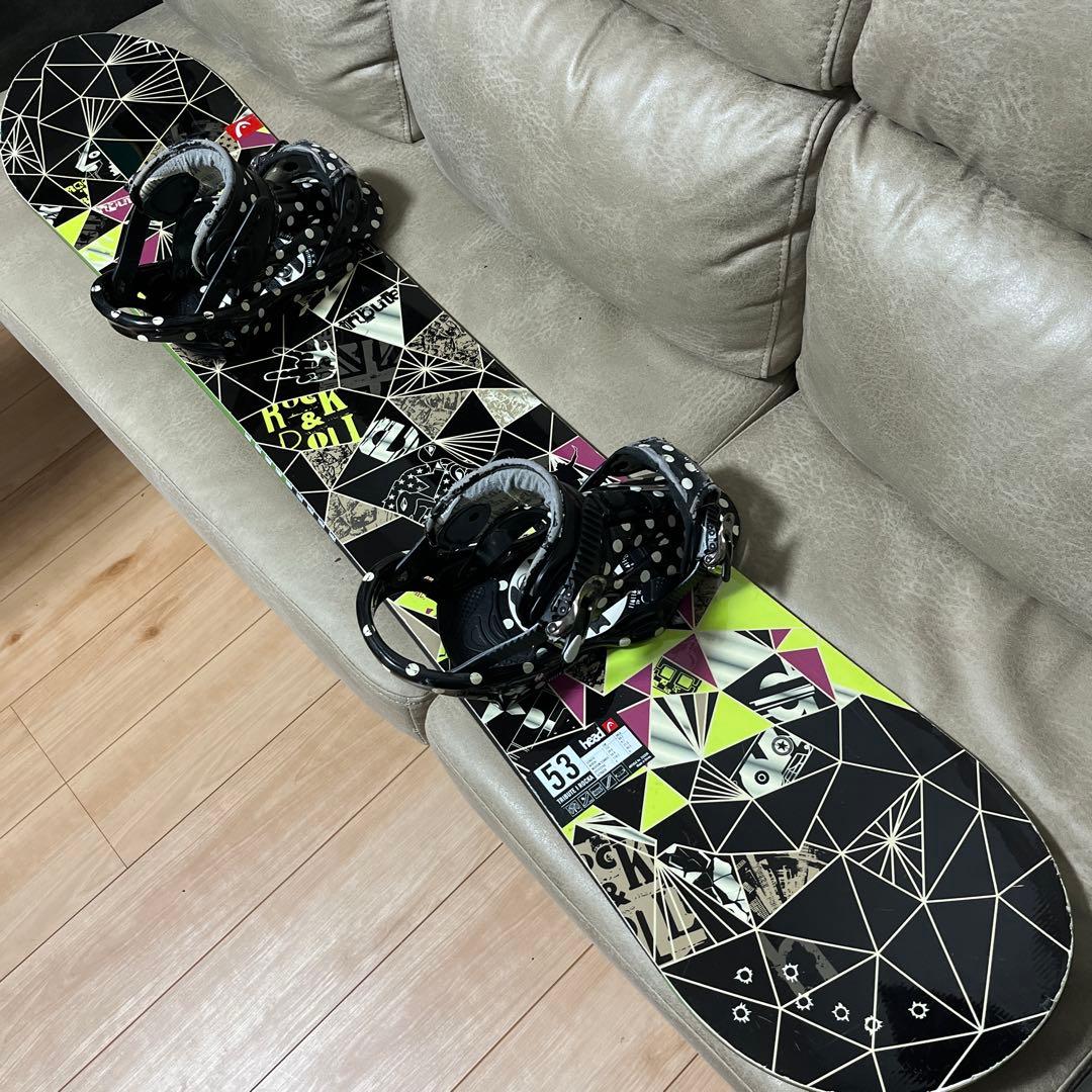 HEAD TRIBUTE 153cm Flux バインディングセット サイズM