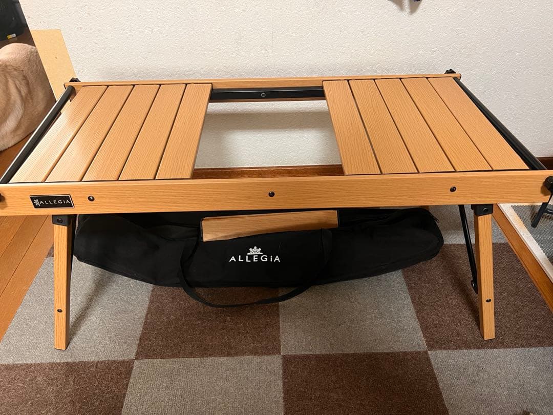 美品 ALLEGiA アレジア IGT互換 3ユニット アウトドアテーブル