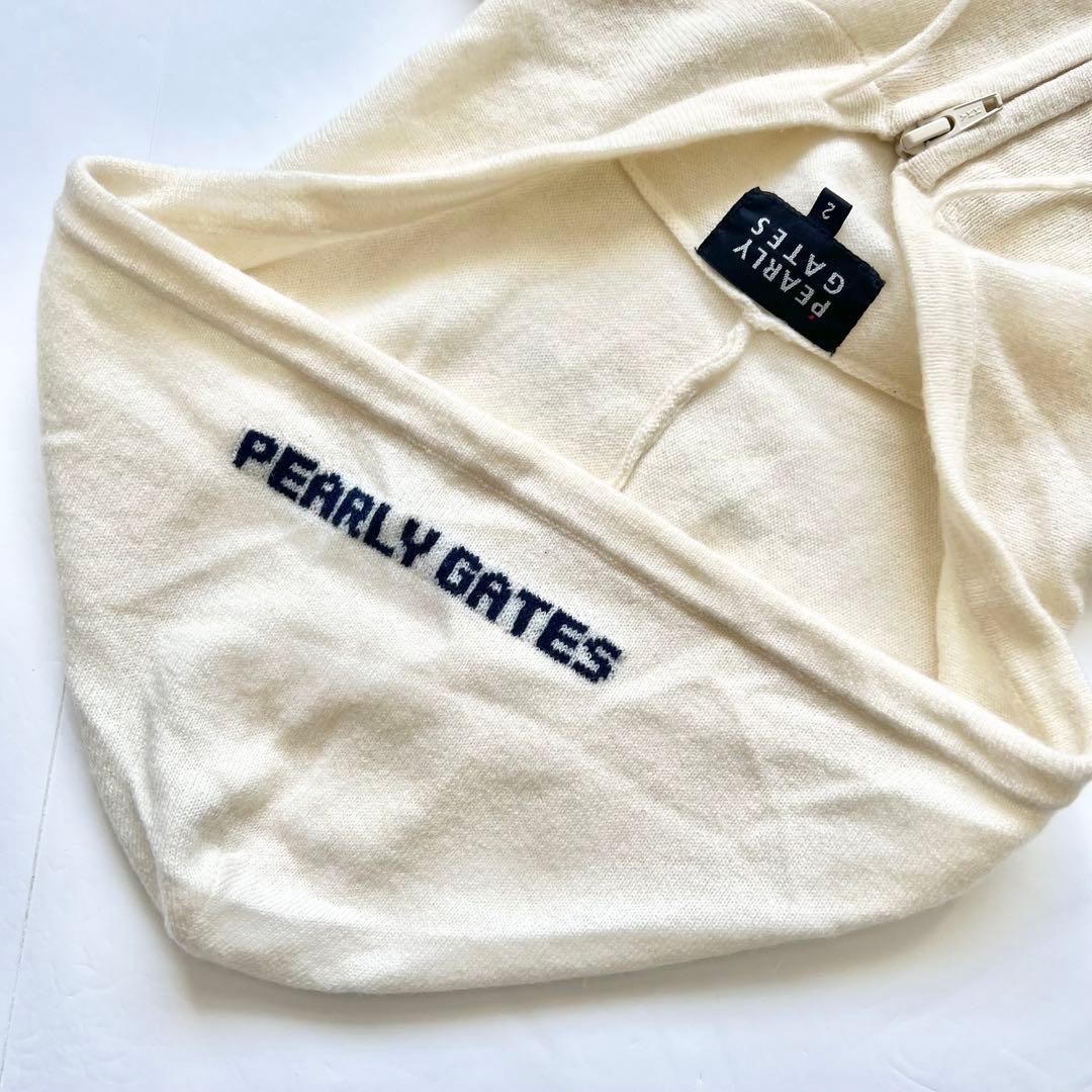 PearlyGates パーリーゲイツ　カシミア100 ニット　パーカー　2 L