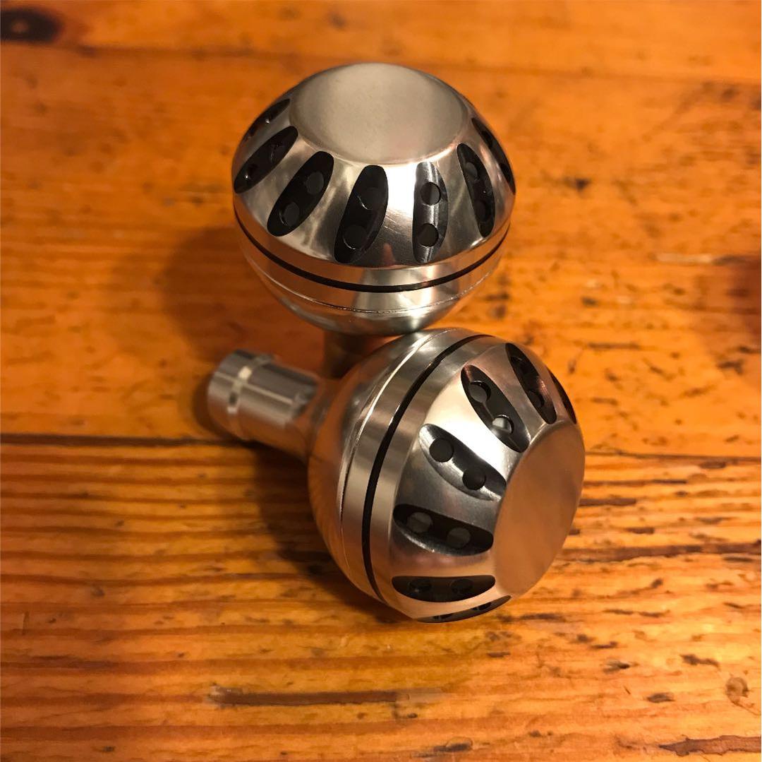 値下✴︎オススメ✴︎4mm厚100mm✴︎アブ.ダイワ用ストレートハンドル