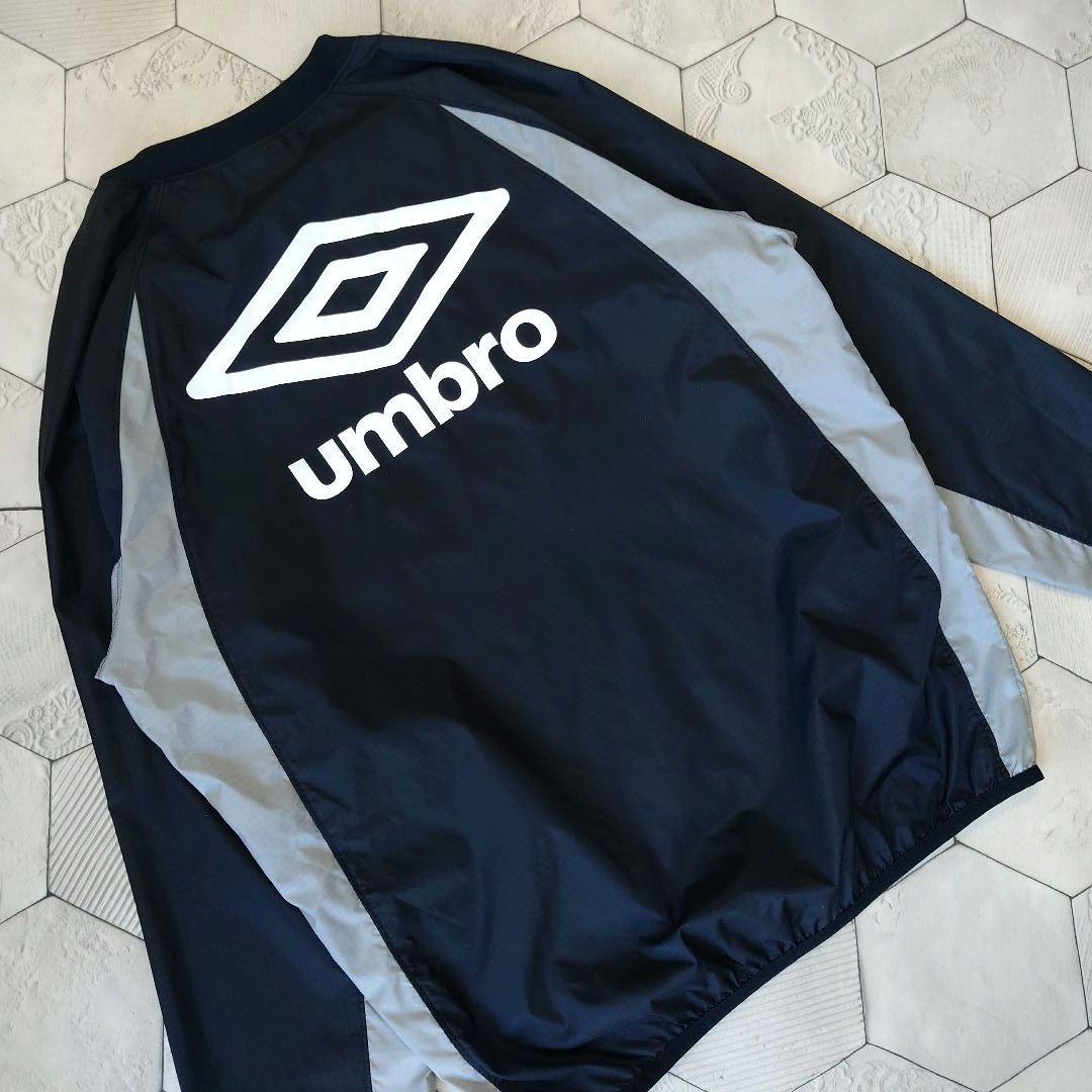 極美品 上下 UMBRO ピステ セットアップ モノトーン ブラック