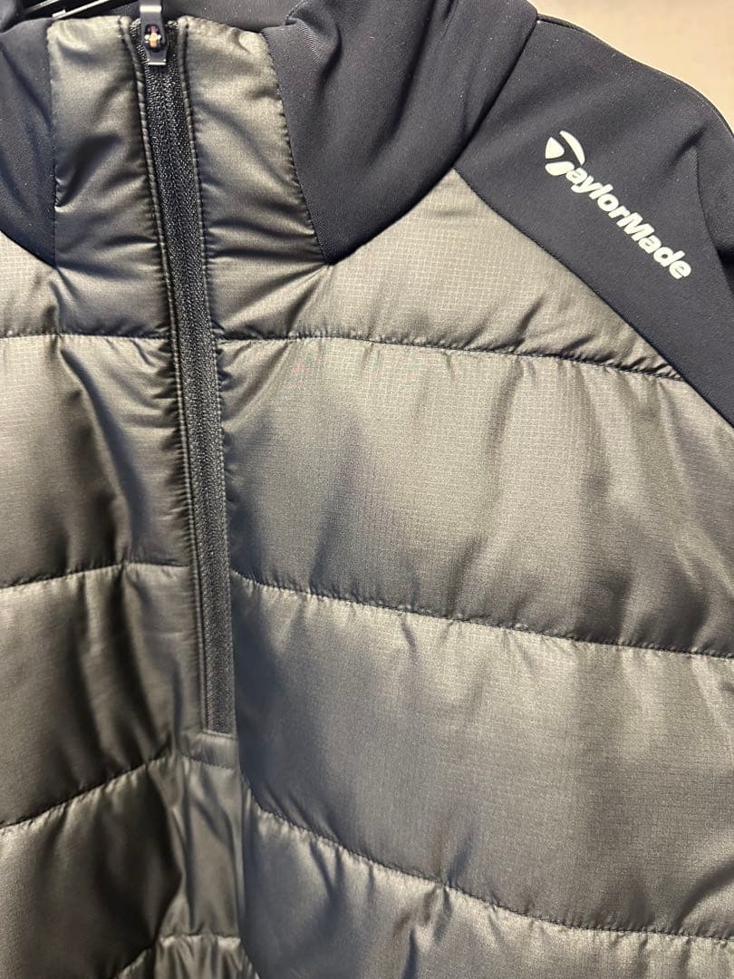 Sale/ TaylorMade ハーフジップセーター ブラック/オシャレ