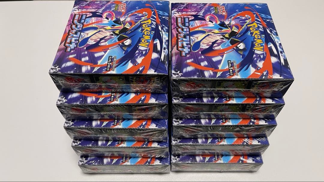 ポケモンカードゲーム ニンジャスピナー 10BOX 新品未開封シュリンク付き