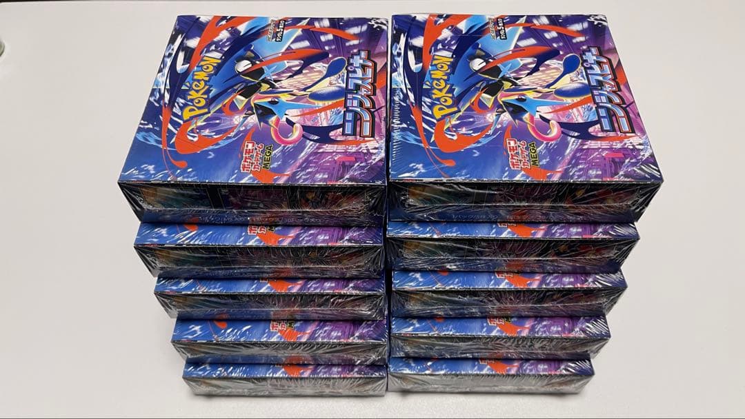 ポケモンカードゲーム ニンジャスピナー 10BOX 新品未開封シュリンク付き