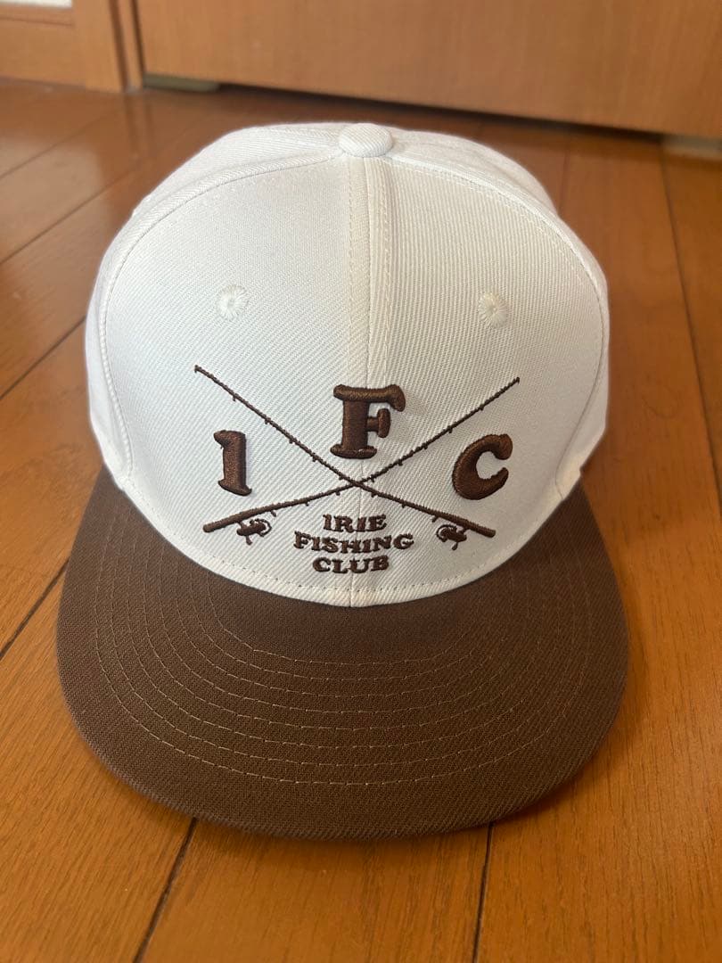 Irie Fishing Club キャップ ホワイト/ブラウン