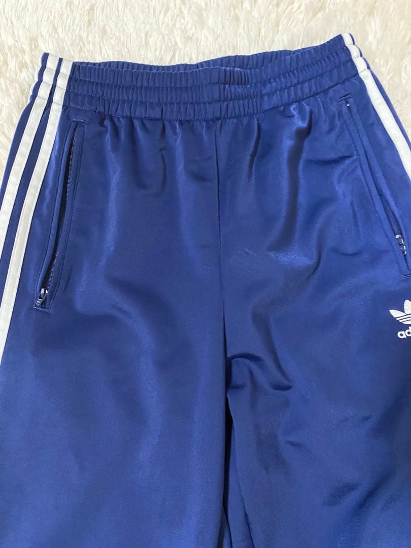 adidas ネイビー ジャージパンツ　トラックパンツ　トレフォイル