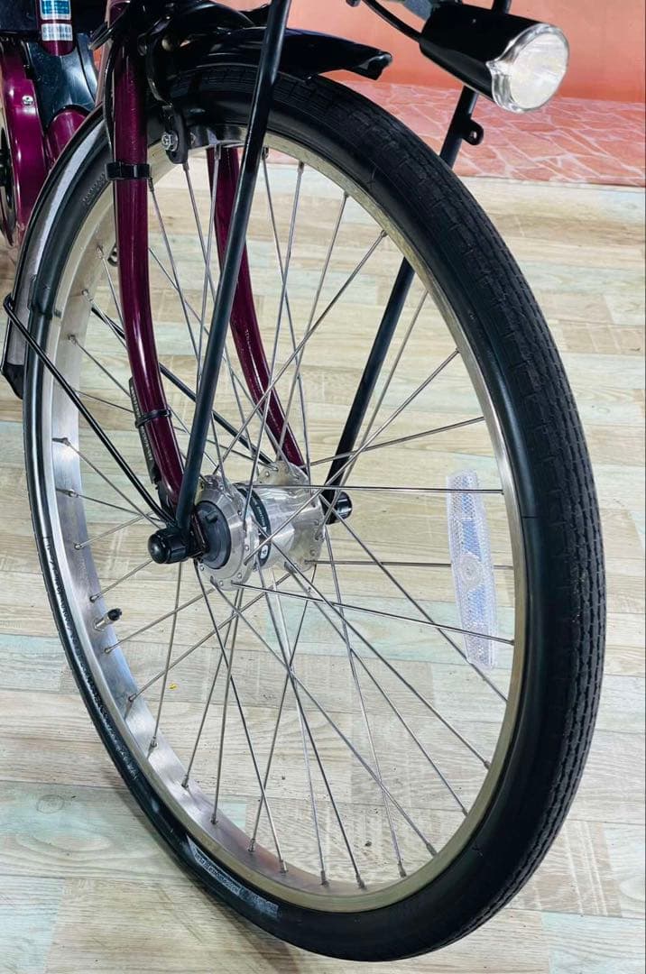 ✞ Macaria ✞ 　22インチ⭐️子供乗せ電動アシスト自転車Y2751