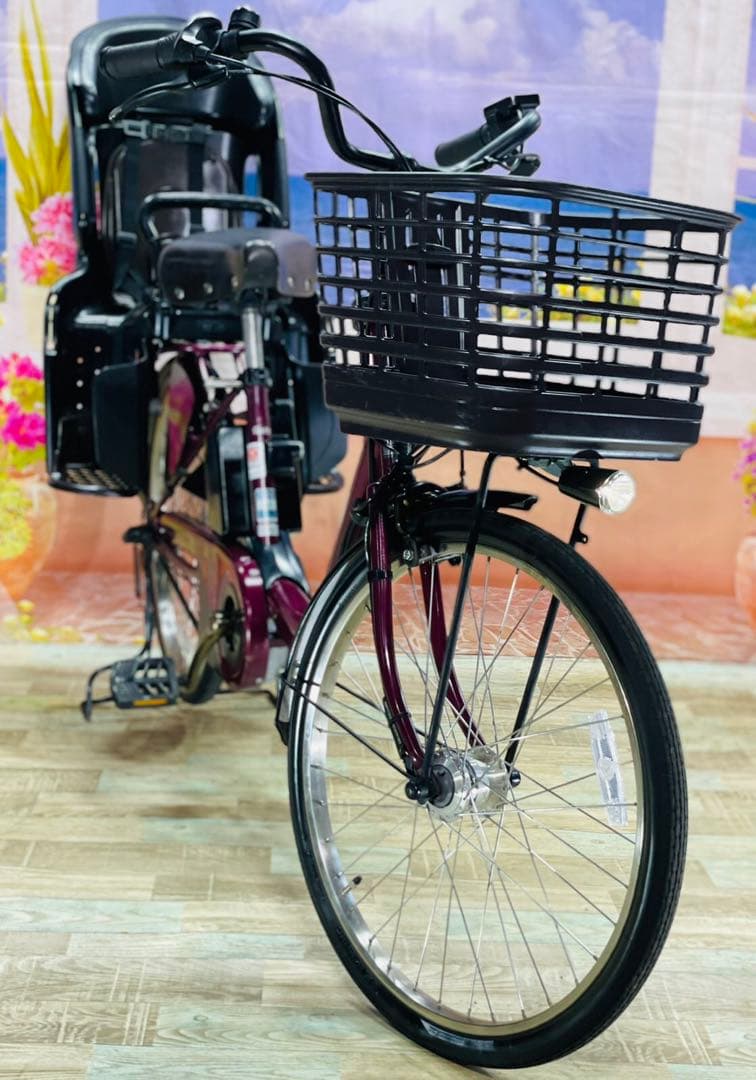 ✞ Macaria ✞ 　22インチ⭐️子供乗せ電動アシスト自転車Y2751
