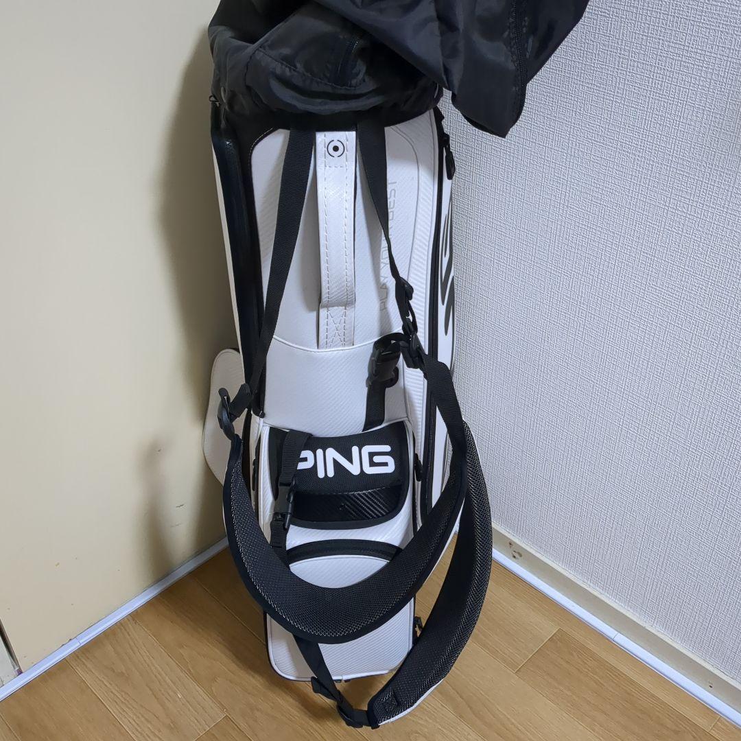 PING HOOFER TOUR ホワイト キャディバッグ