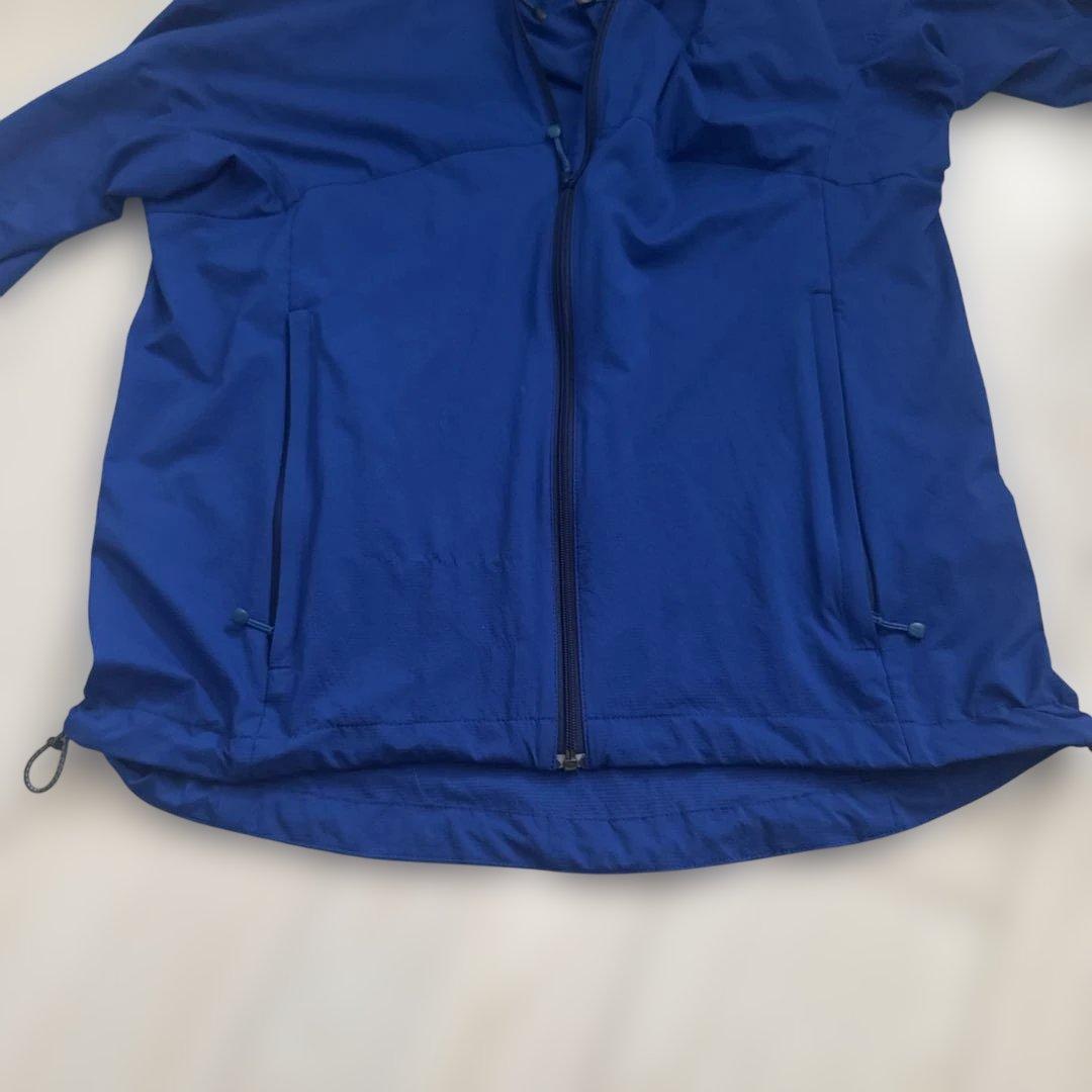 THE NORTH FACE 青　ソフトシェル　ウィンドブレーカー　 M 女性