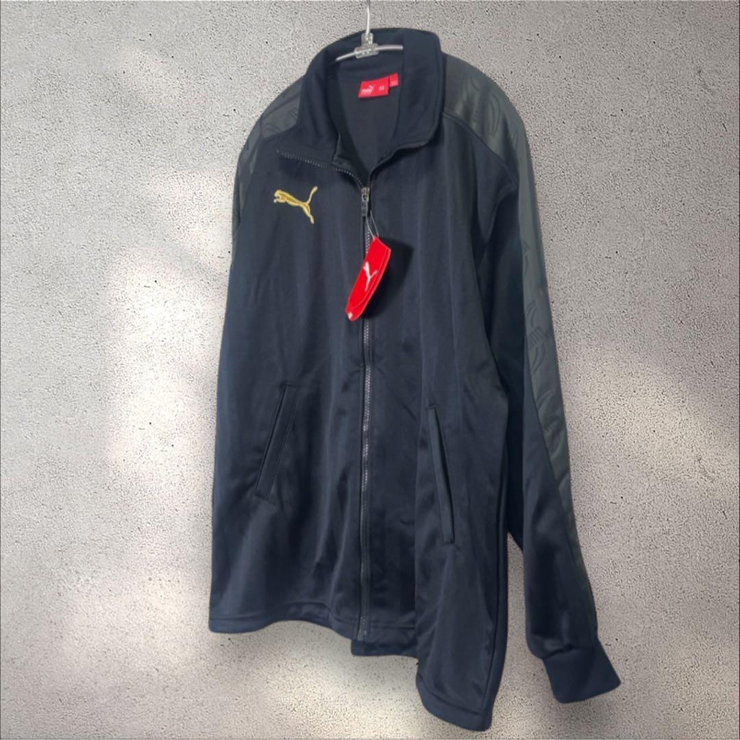 タグ付き美品 PUMA プーマ 金ジャージ セットアップ トラックジャケット