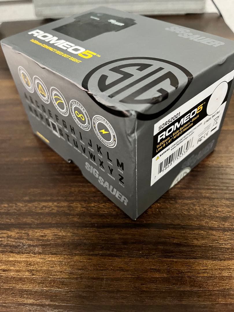新品 SIG SAUER ROMEO5 ドットサイト レプリカ