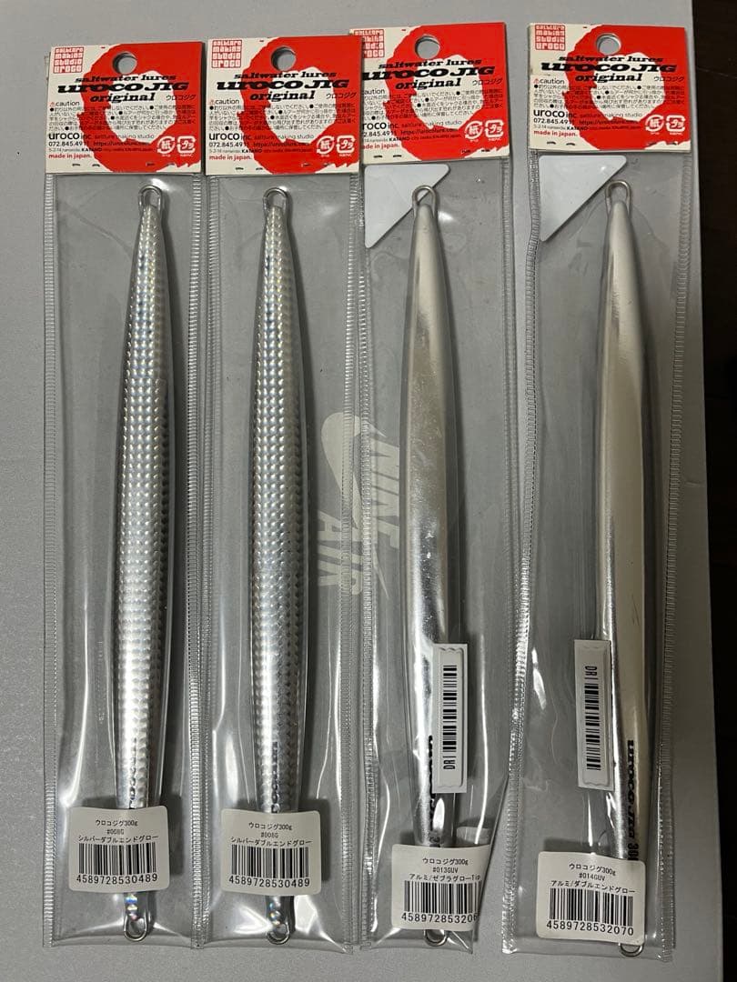 ウロコジグ300g 4個セット