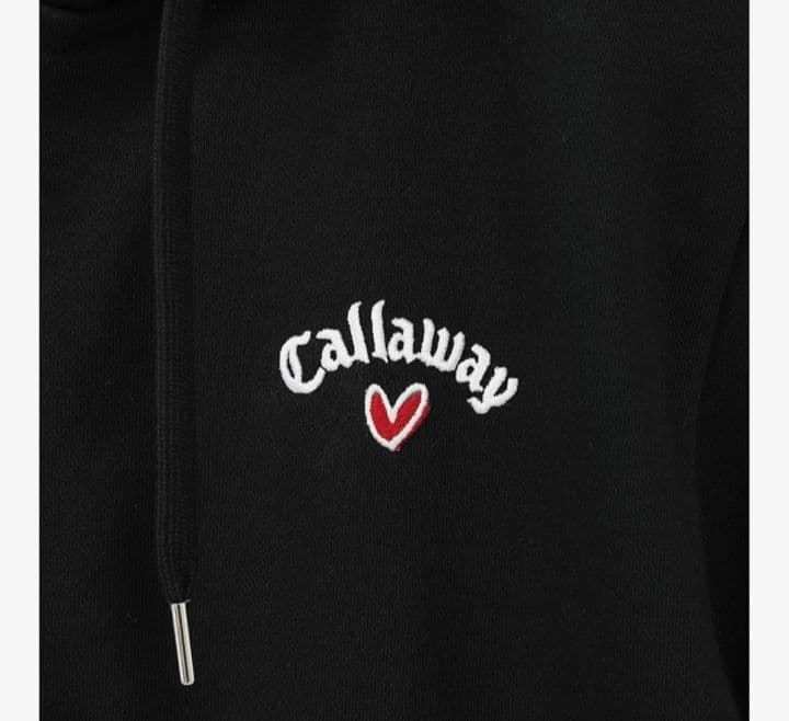 Callaway レディース パーカー ブラック C24117221