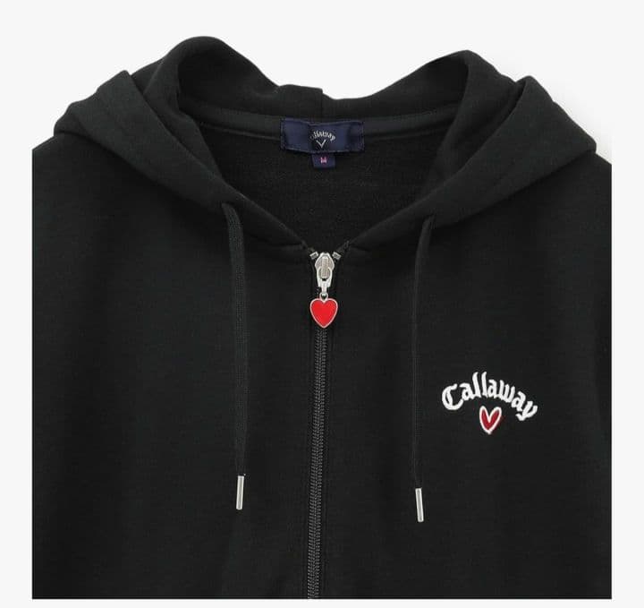 Callaway レディース パーカー ブラック C24117221
