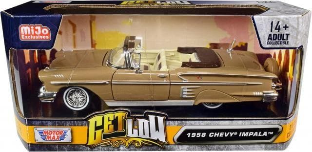 モーターマックス Mijo GET LOW 1/24 1958 インパラ BE
