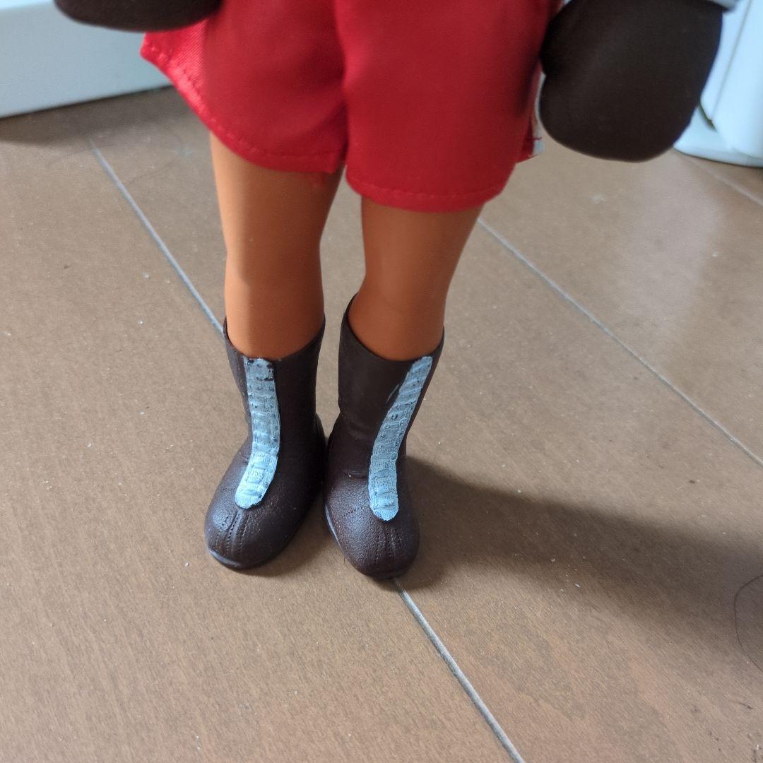 力石のソフビ　当時物