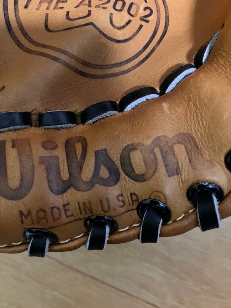 ウィルソン　硬式　グローブ　MADE IN USA 当時物　貴重A2002