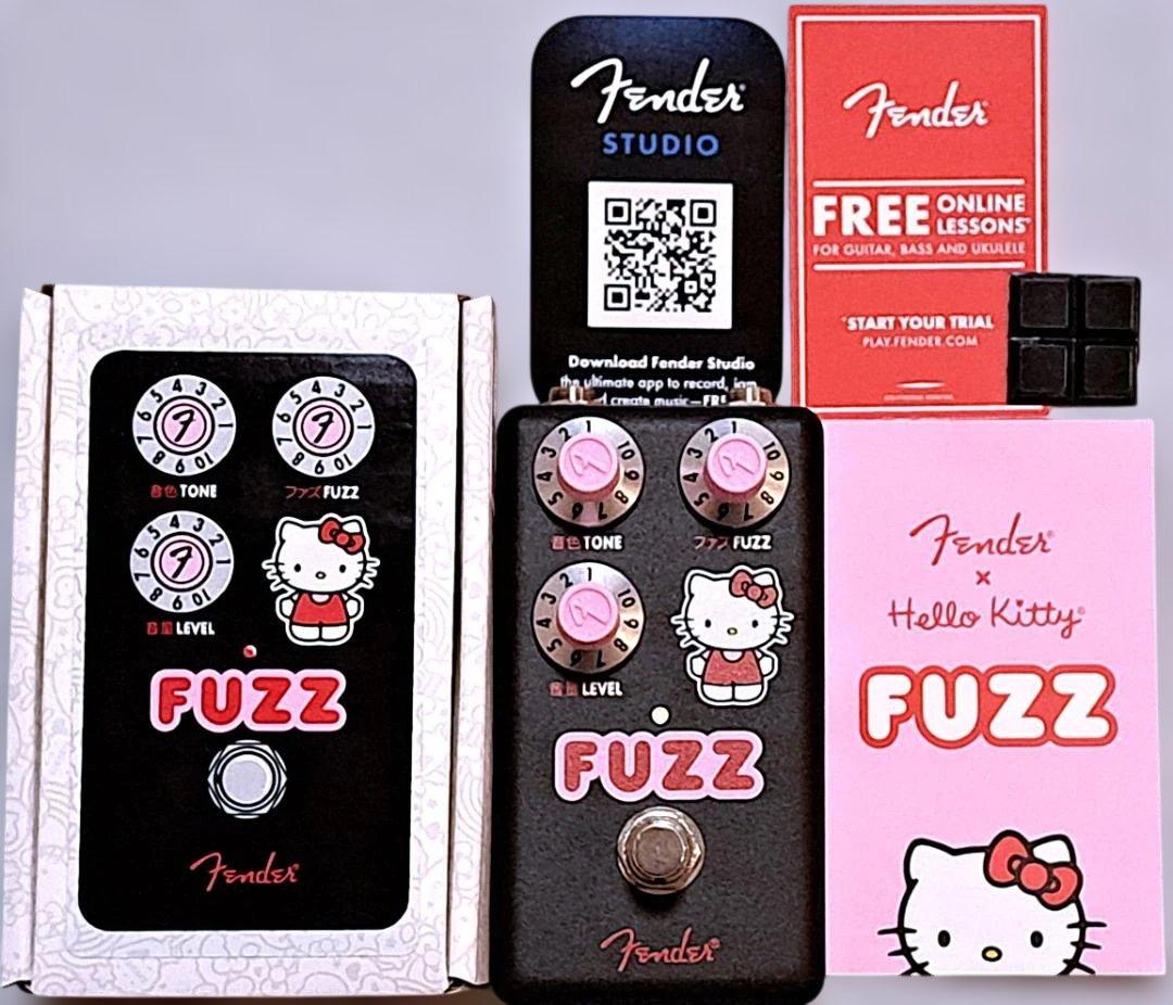 ■Fender Hello Kitty Black Fuzz Pedal ファズ
