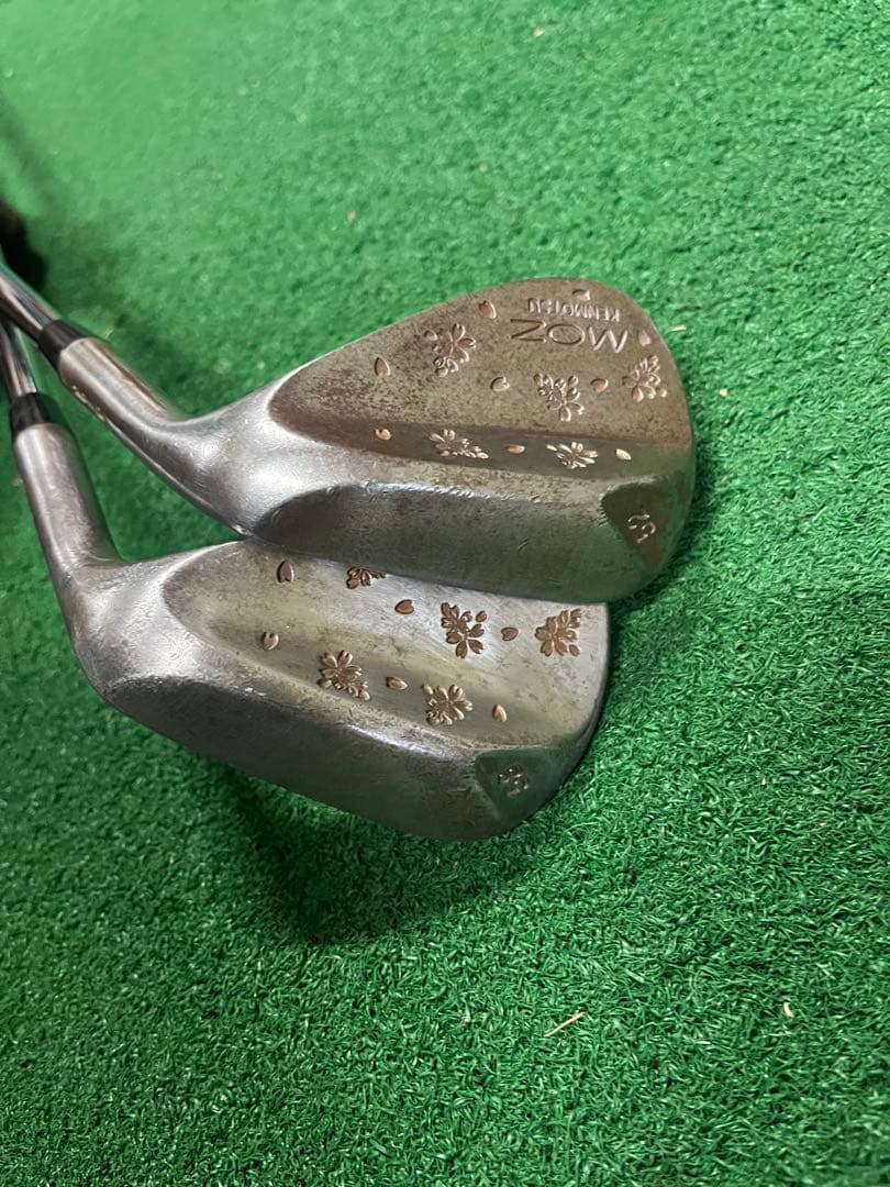 MOZ モズ ウェッジ 桜吹雪　52 58 2本セット　ノーメッキDG S200