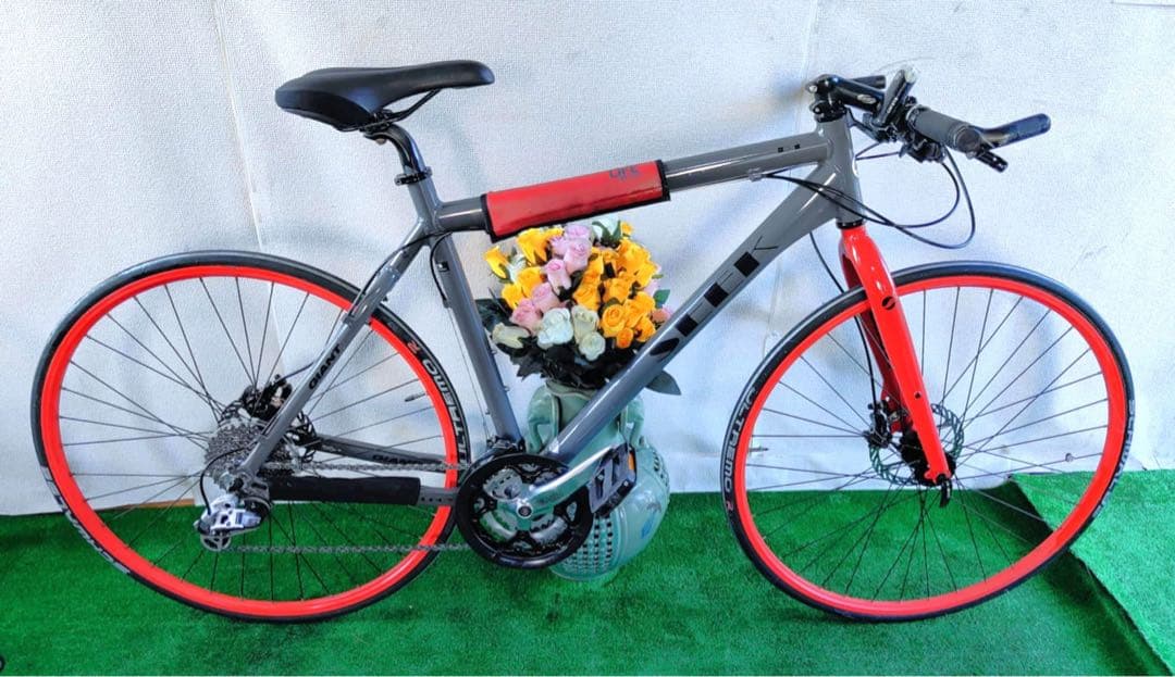 Giant スポーツサイクル グレー/赤 700C