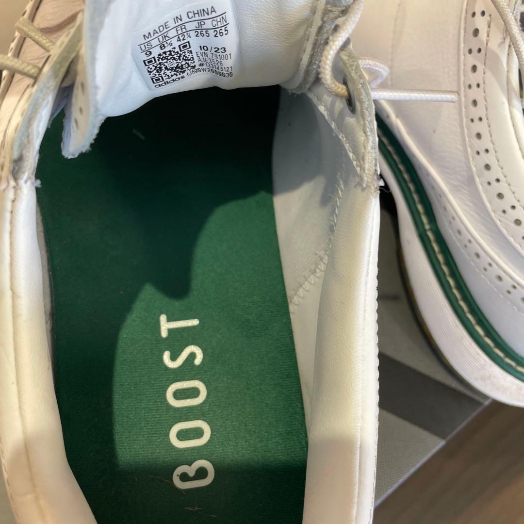 Adidas ゴルフシューズ BOOST ホワイト