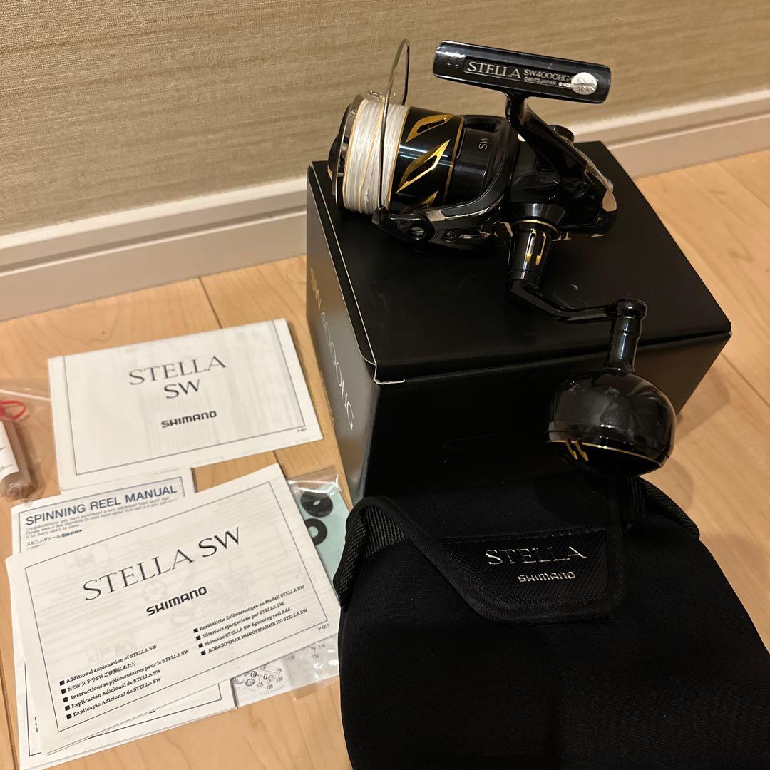 シマノ オシアプラッガー S74MLと20 ステラ SW 4000HG