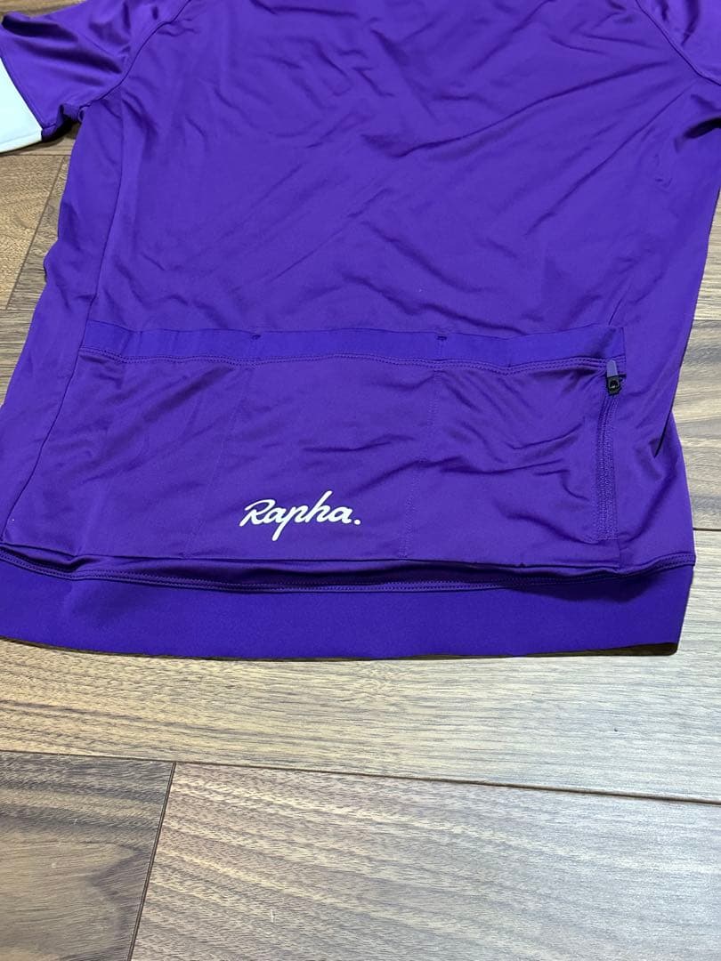 Rapha 紫 半袖サイクルジャージ