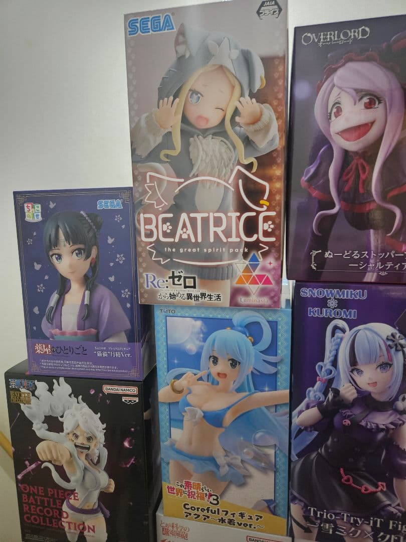 雪ミク　リゼロ　レイアース　ホロライブなど美少女フィギュア16点セット
