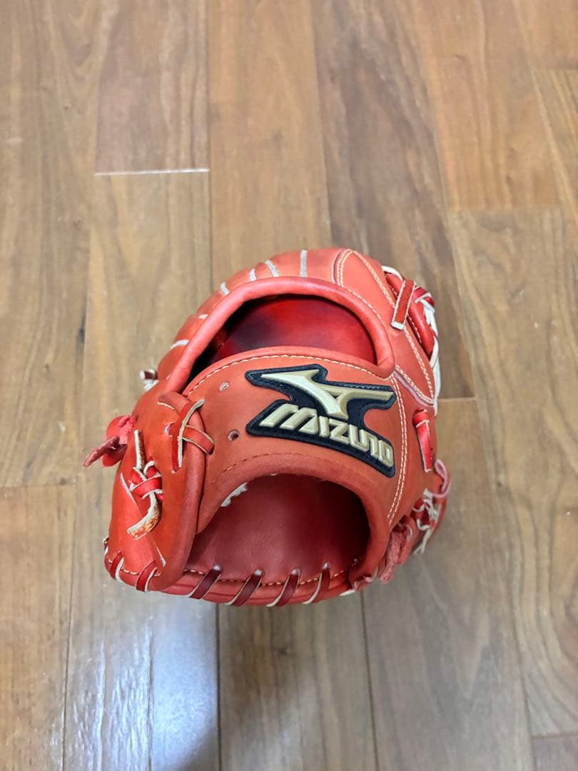 【即戦力】Mizuno Global Elite 軟式用グローブ 赤