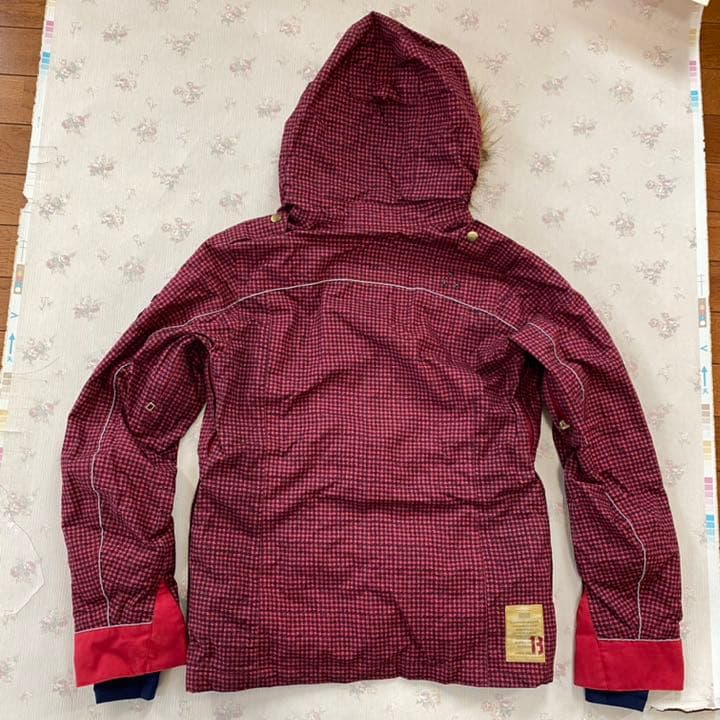 BURTON バートン　ウエア　赤＆黒チェック　サイズS