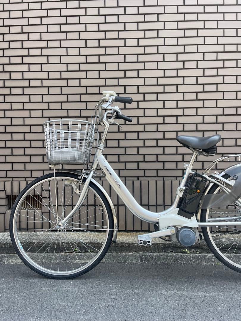 26インチパナソニック電動アシスト自転車です^_^