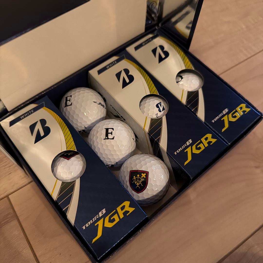 ラスト1ダース！慶應ロゴ入りブリヂストンゴルフ JGR 1ダース！新品未使用