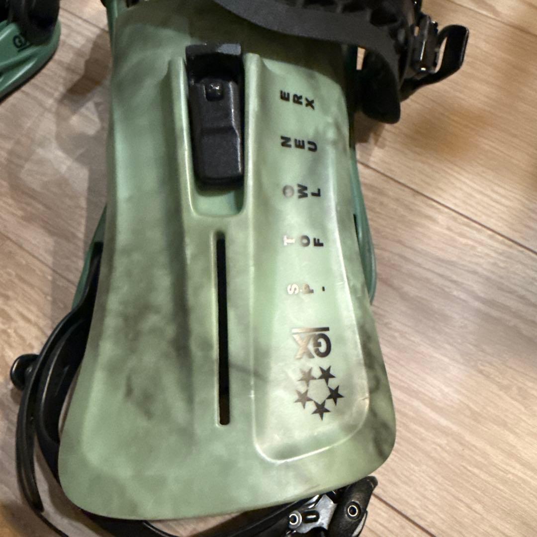 FLUX GX SMサイズ スノーボード ビンディング レディース フラックス