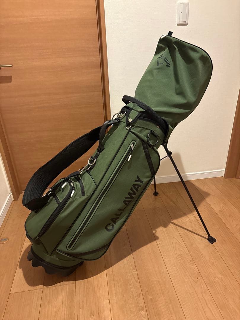 モカ　　CALLAWAY スタンド式キャディバッグ サブバッグ