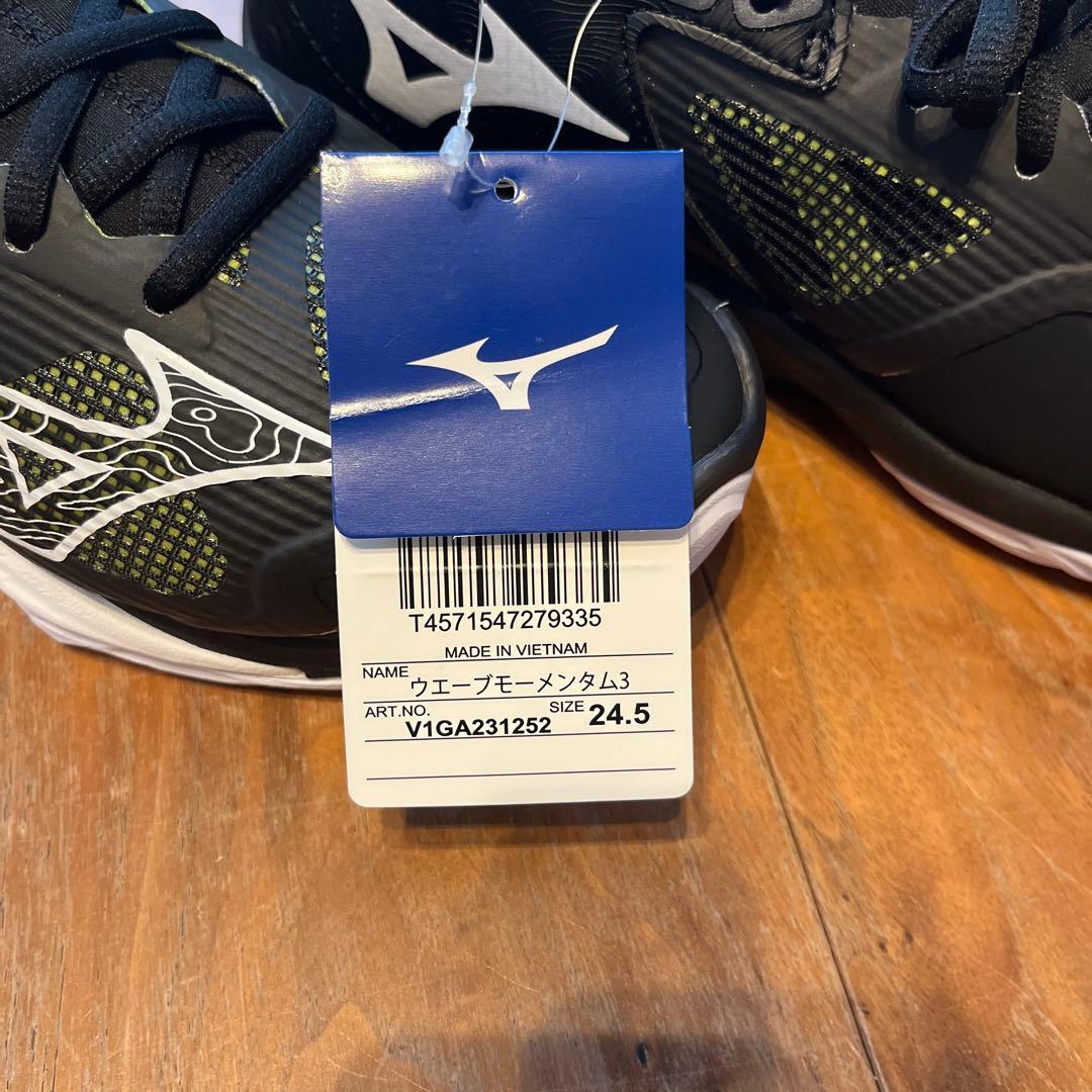 Mizuno ウェーブモーメンタム3 24.5cm