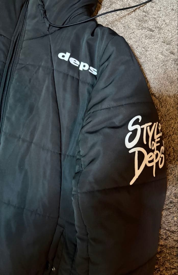 deps PADDING JKT ブラック L デプス ジャケット
